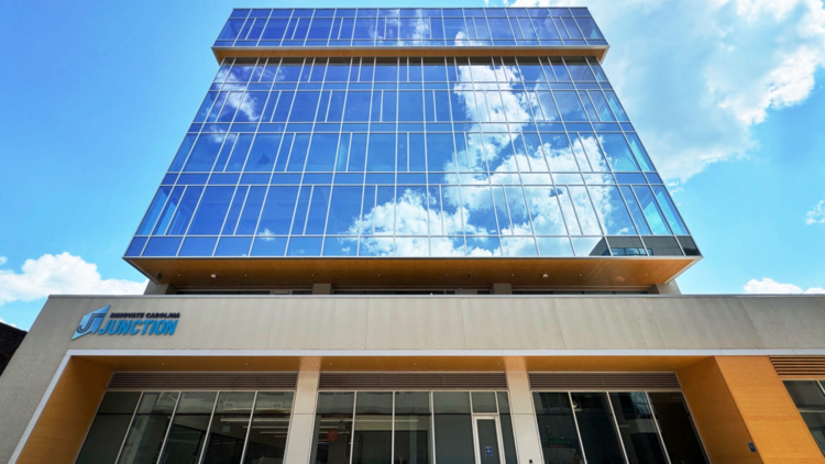 The exterior of the Innovate Carolina Junction