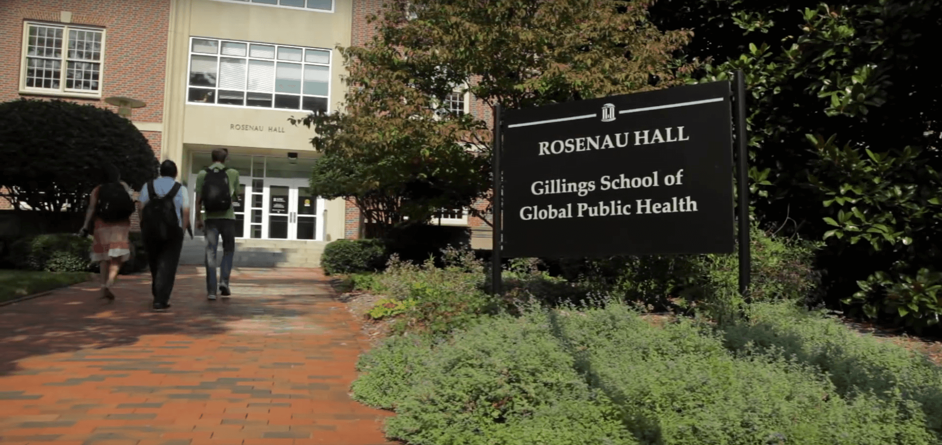 Exterior of Rosenau Hall.