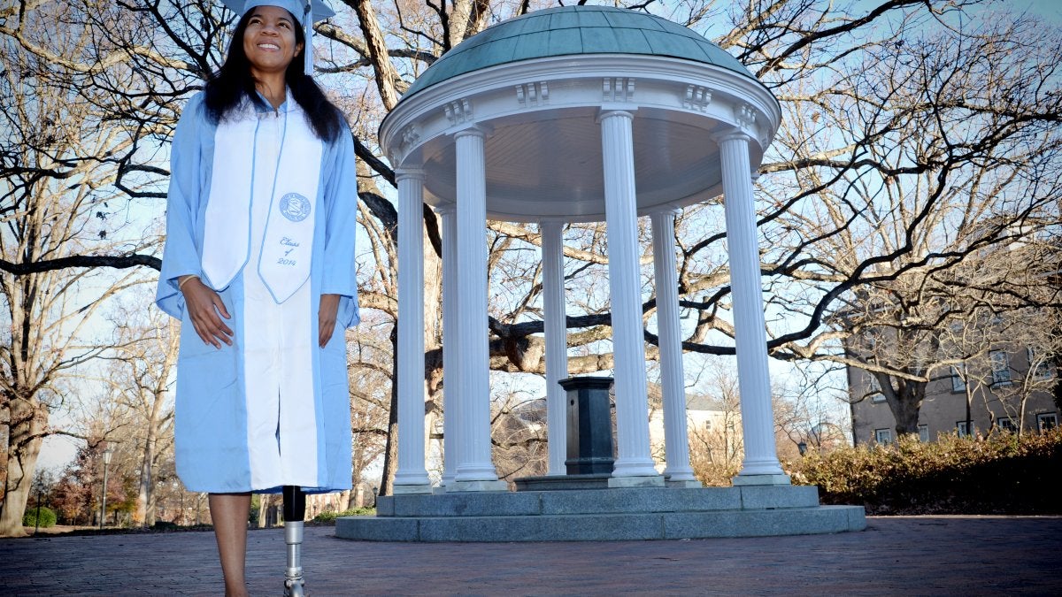 Katie Savage at the Old Well