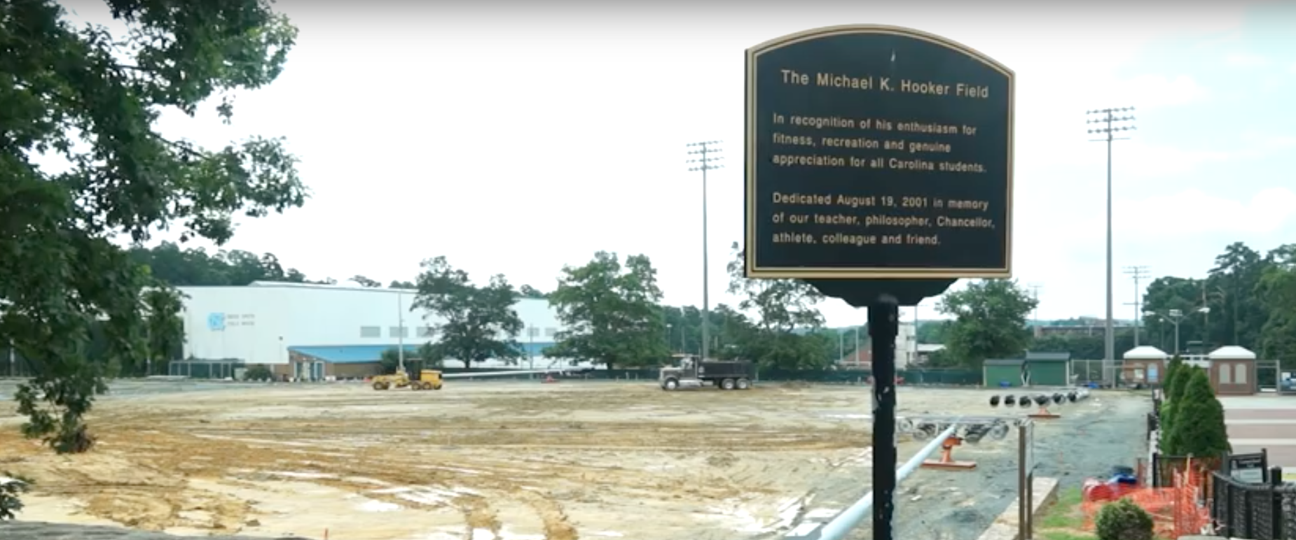Hooker Fields under construction