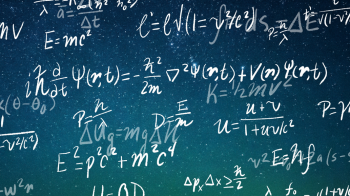 Graphic of math equations.