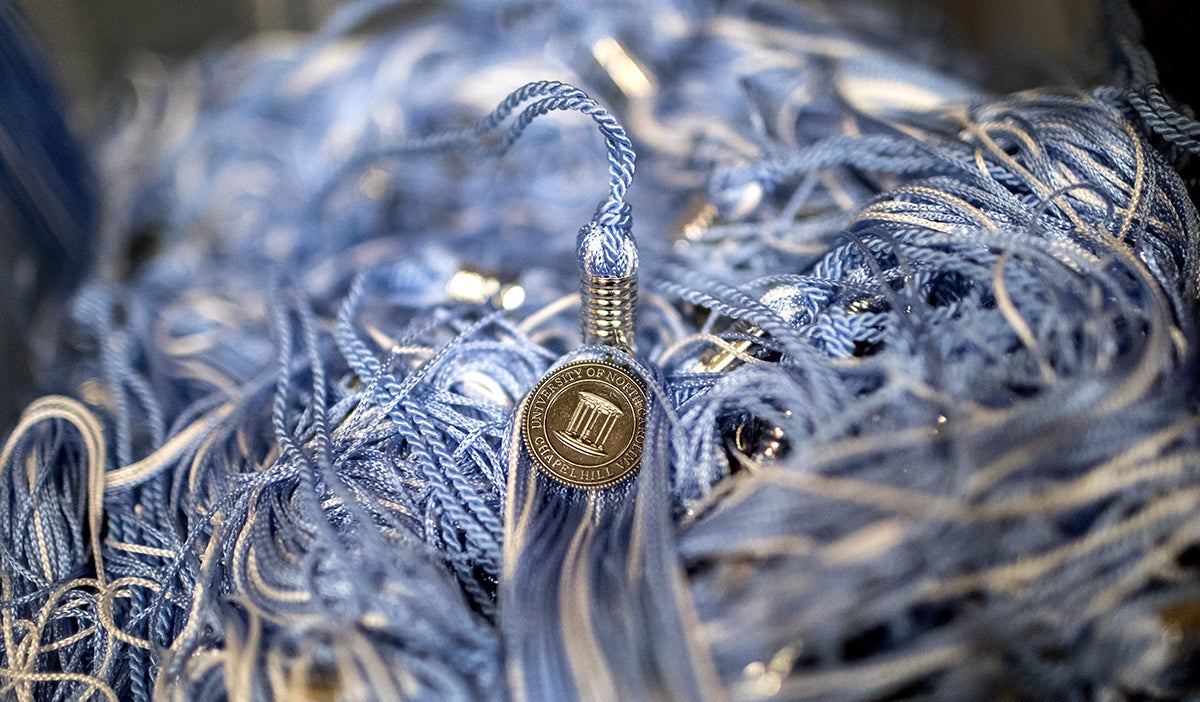 Tassels on a table.
