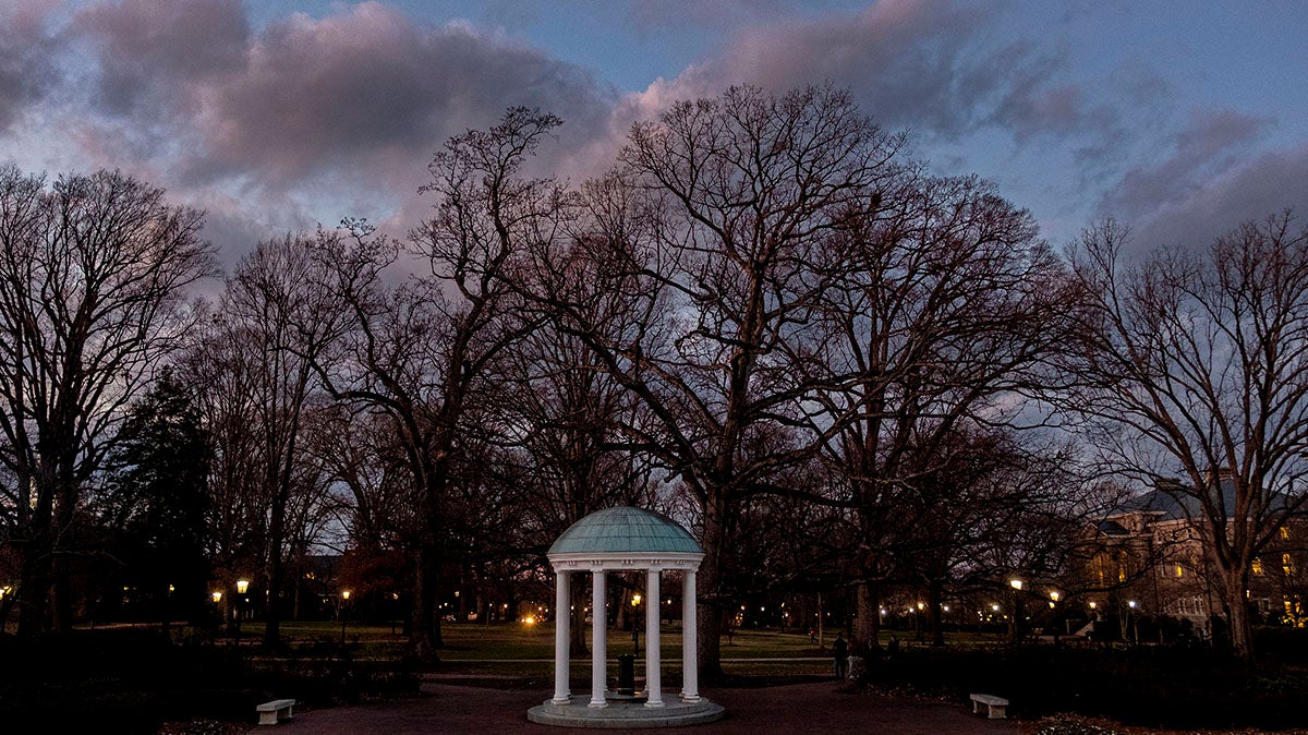 The Old Well at Dusk.