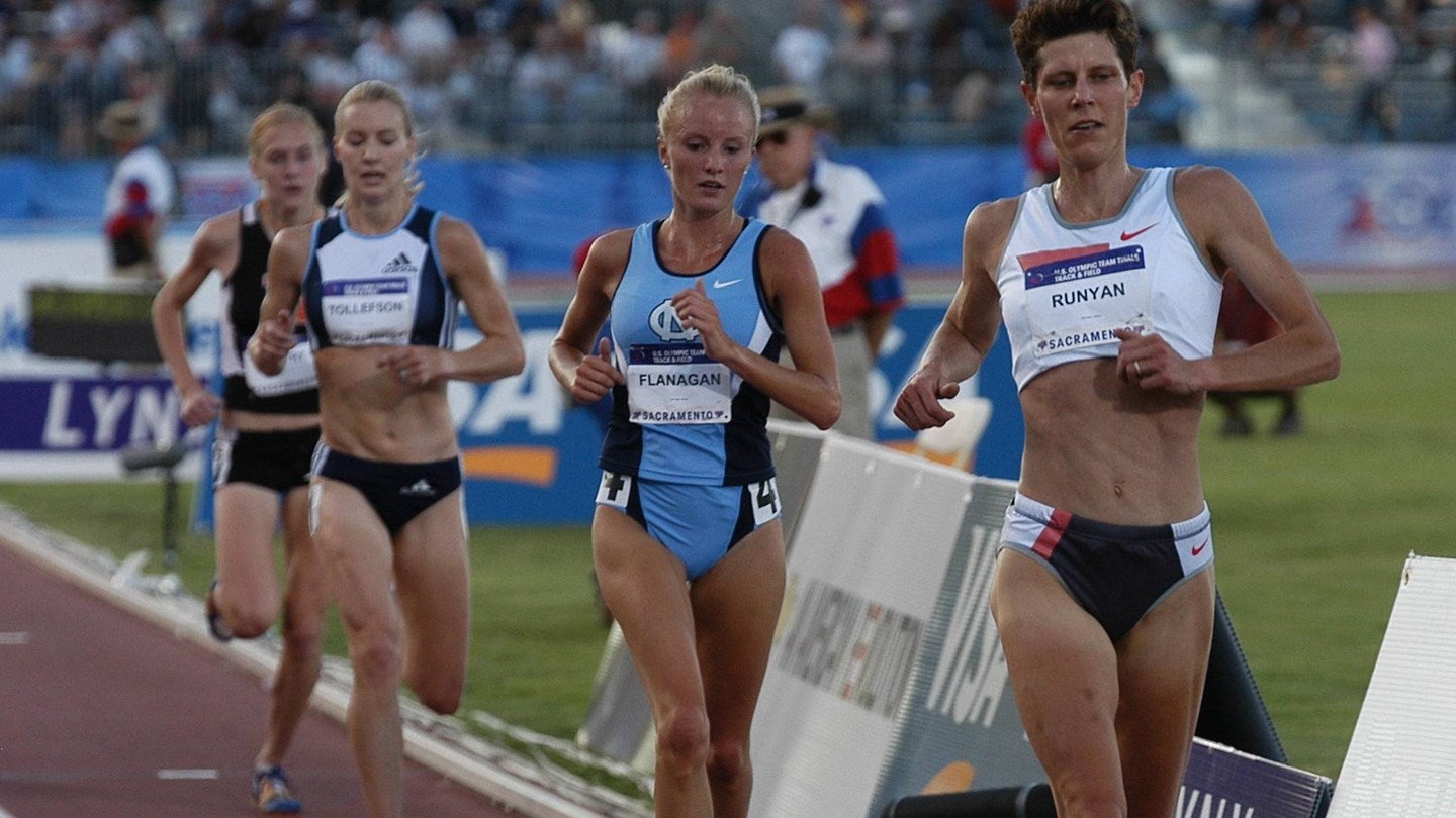 Shalane Flanagan runs