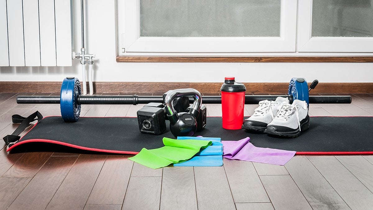 Exercise equipment.