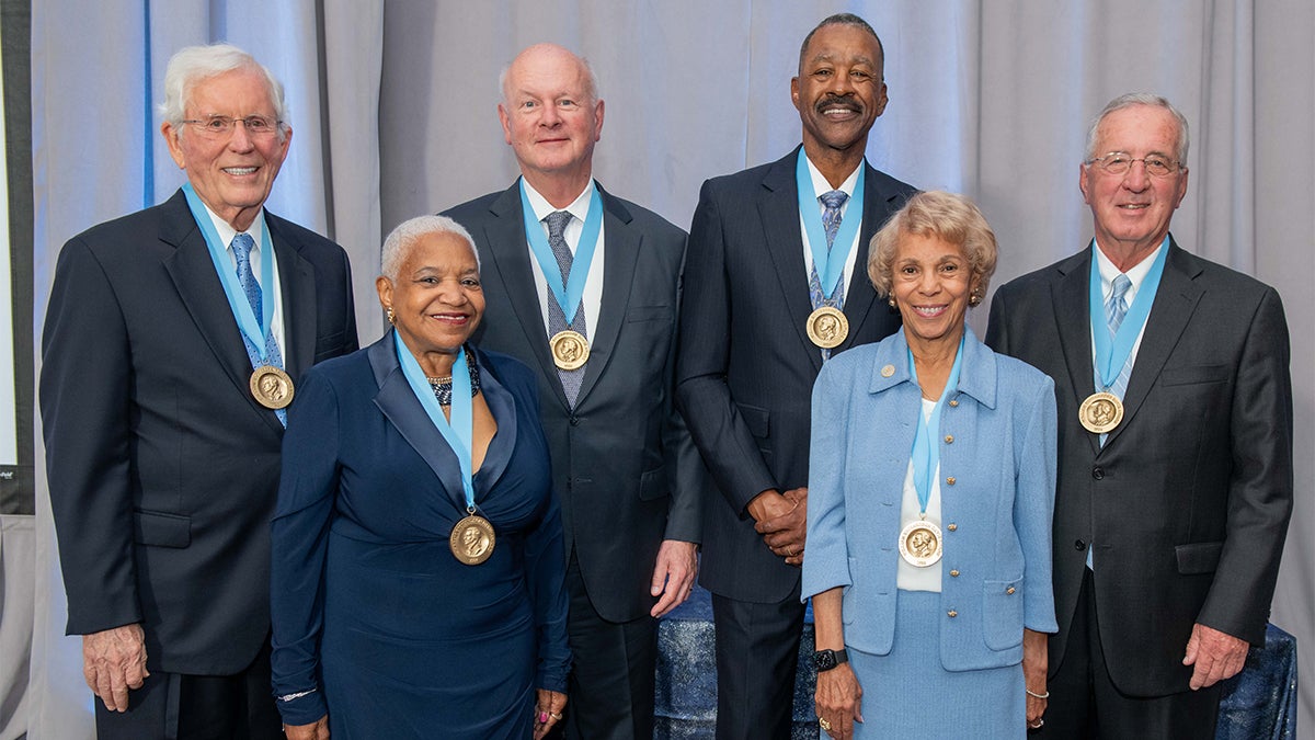 William W. Cobey Jr., Genne Rae McNeil, Charles E. Lovelace Jr., Terrence V. Burroughs, Edith A. Hubbard and Dwight D. Stone