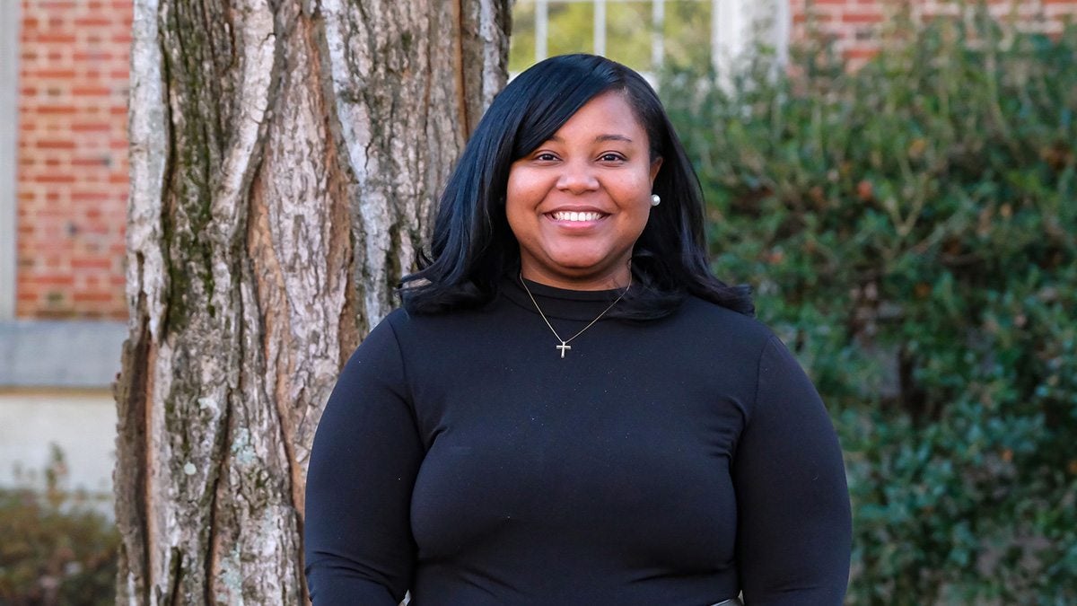Headshot of LaChelle Allen wearing black top.