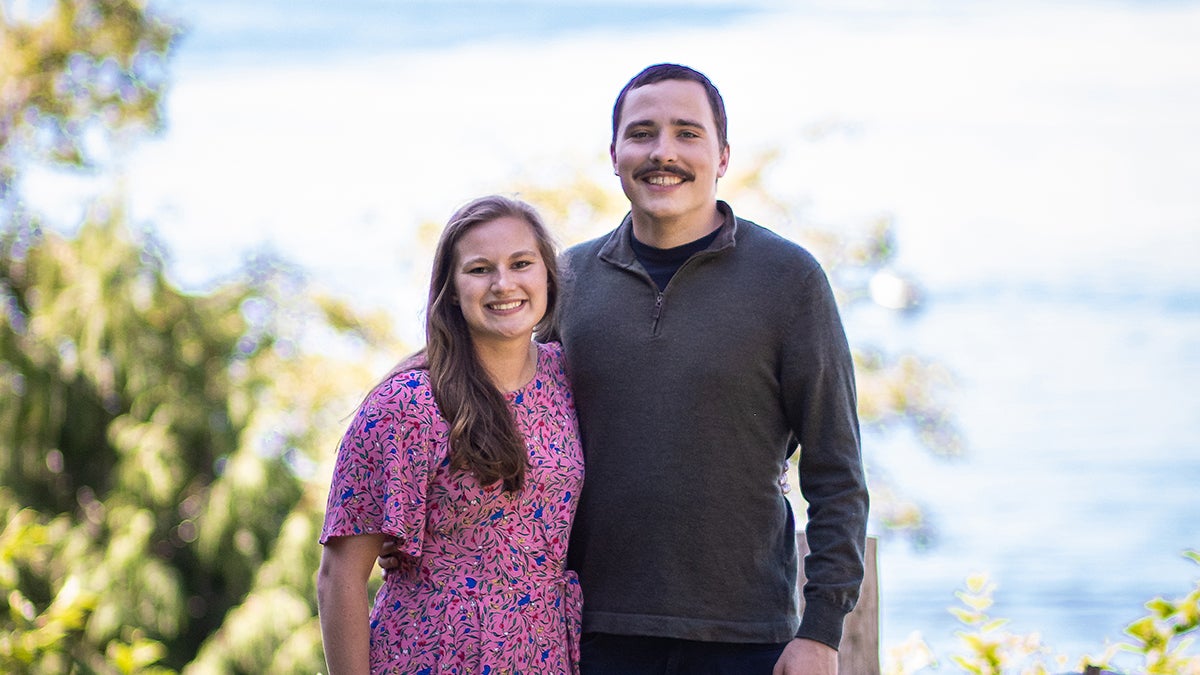 Tika Zbornik Thompson with her husband
