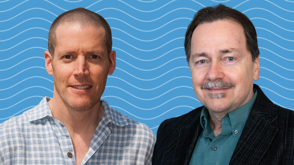 Headshots of Bob Goldstein and Kenneth Bollen.