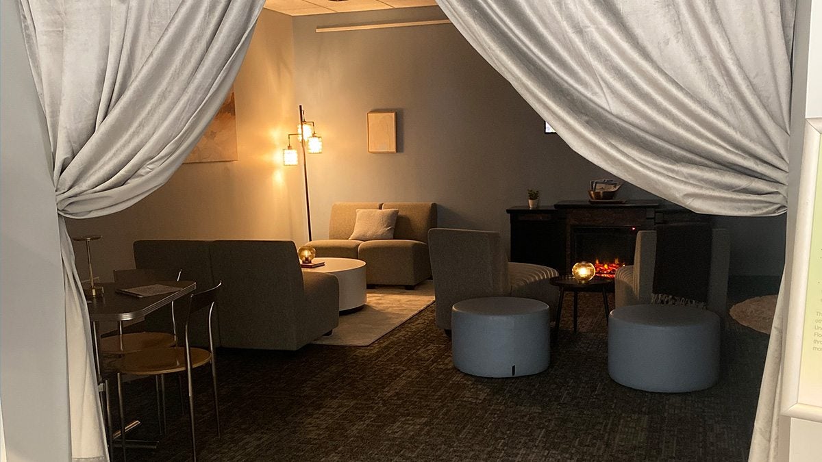 The Serenity Space in the Frank Porter Graham Student Union.