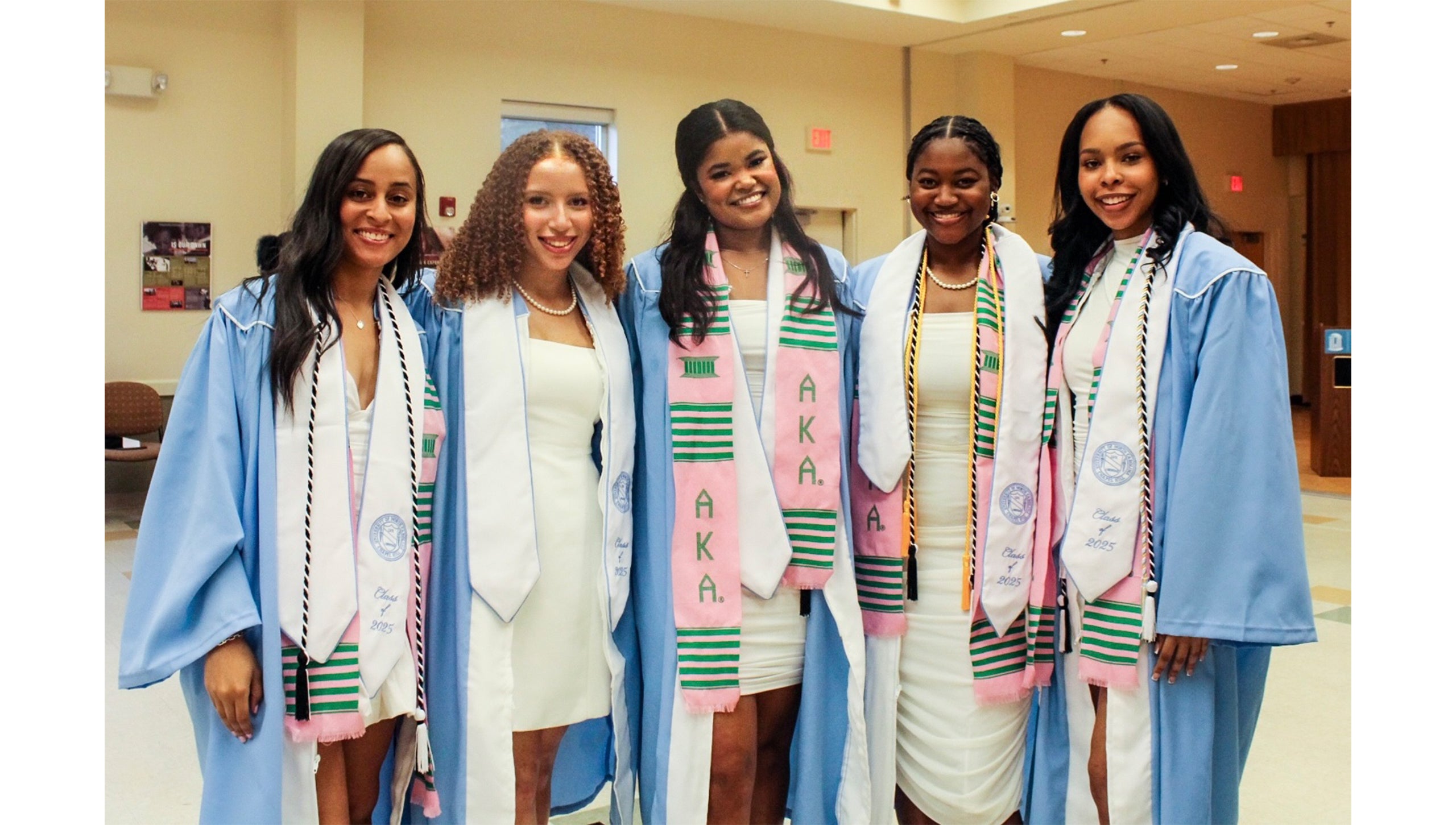 Graduates pose at the Umoja Graduation Ceremony
