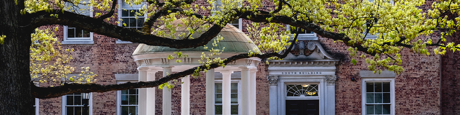 Morning spring scene at the Old Well on the campus of the University of North Carolina at Chapel Hill. April 4, 2024.