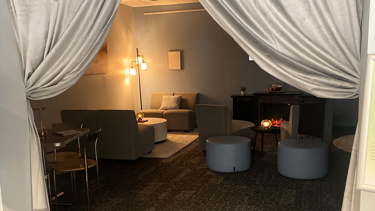 The Serenity Space in the Frank Porter Graham Student Union.